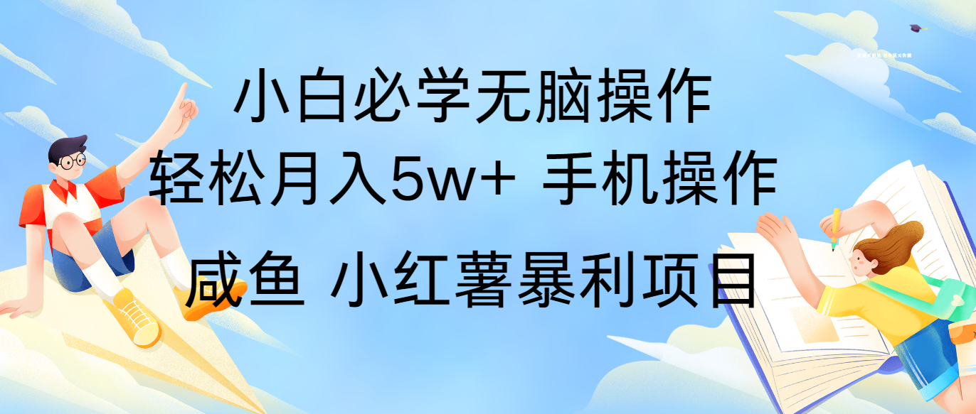 全网首发2024最暴利手机操作项目，简单无脑操作，每单利润最少500+-聊项目